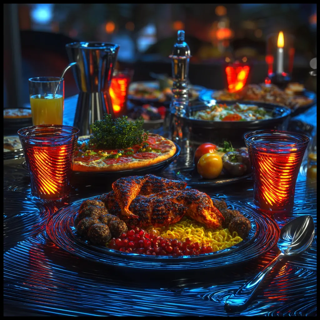 Fresh Egyptian cuisine