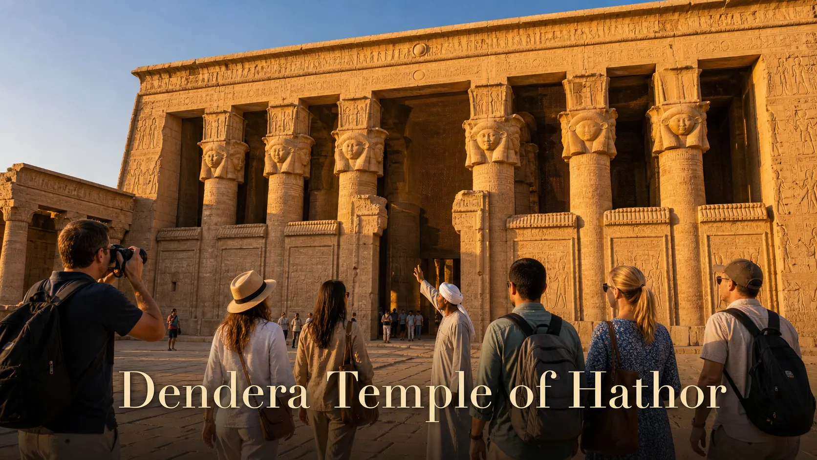 Abydos & Dendera Temples Tour from Luxor — Private modern air-conditioned van & professional driver