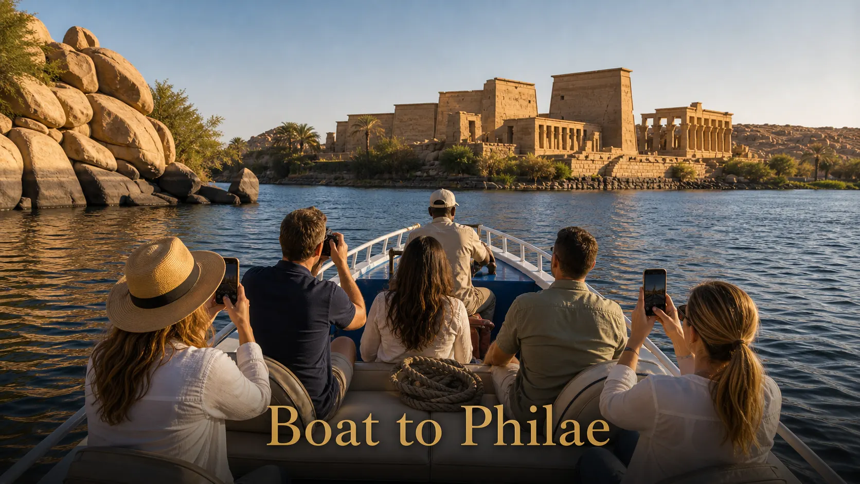 Aswan & Philae Temple Tour from Luxor — The Aswan High Dam