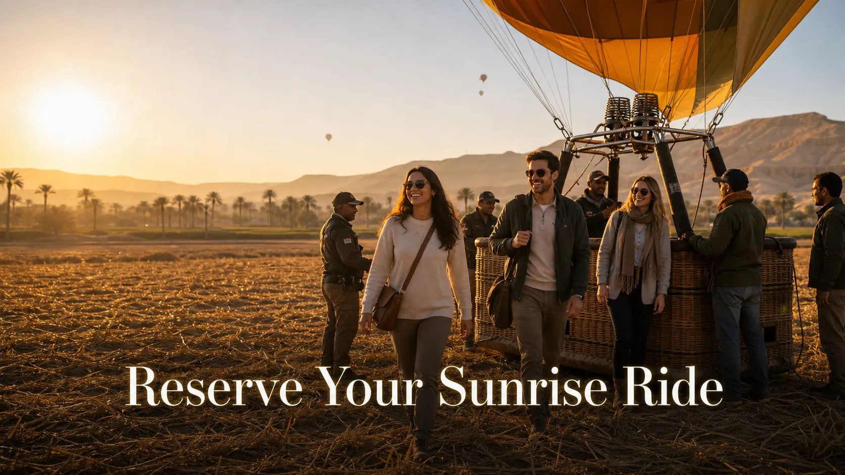Hot Air Balloon Ride Over Luxor at Sunrise — Souvenir flight certificate