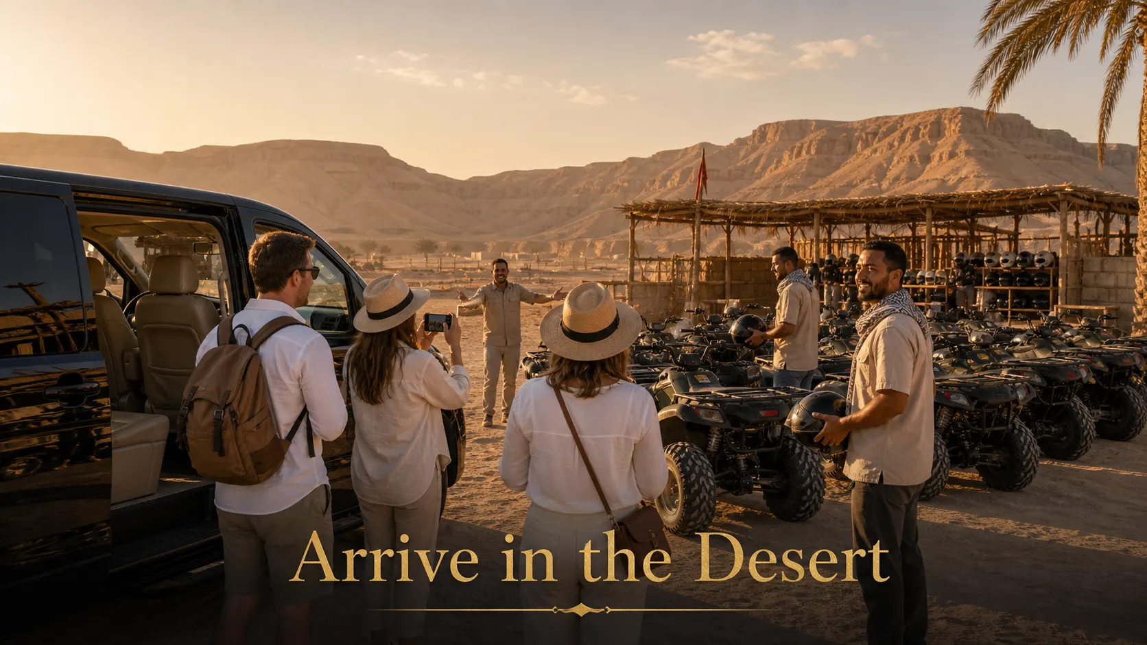 Luxor Desert Quad Bike Safari — Quad bike ride across the Western Desert