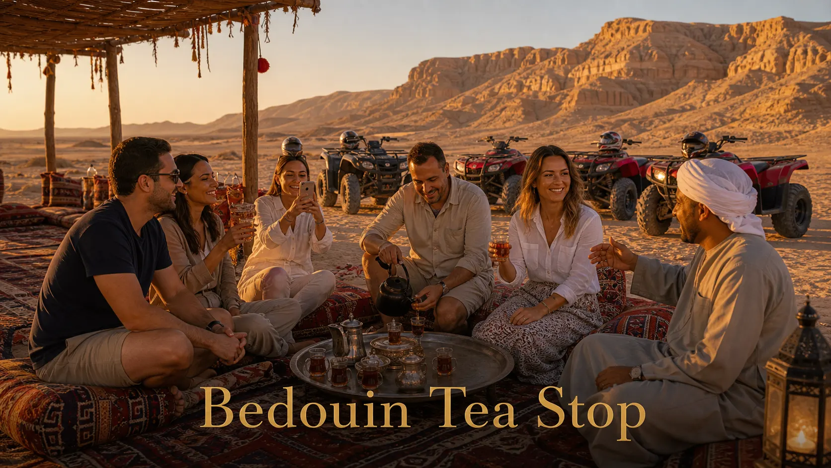 Luxor Desert Quad Bike Safari — Hotel pickup & drop-off