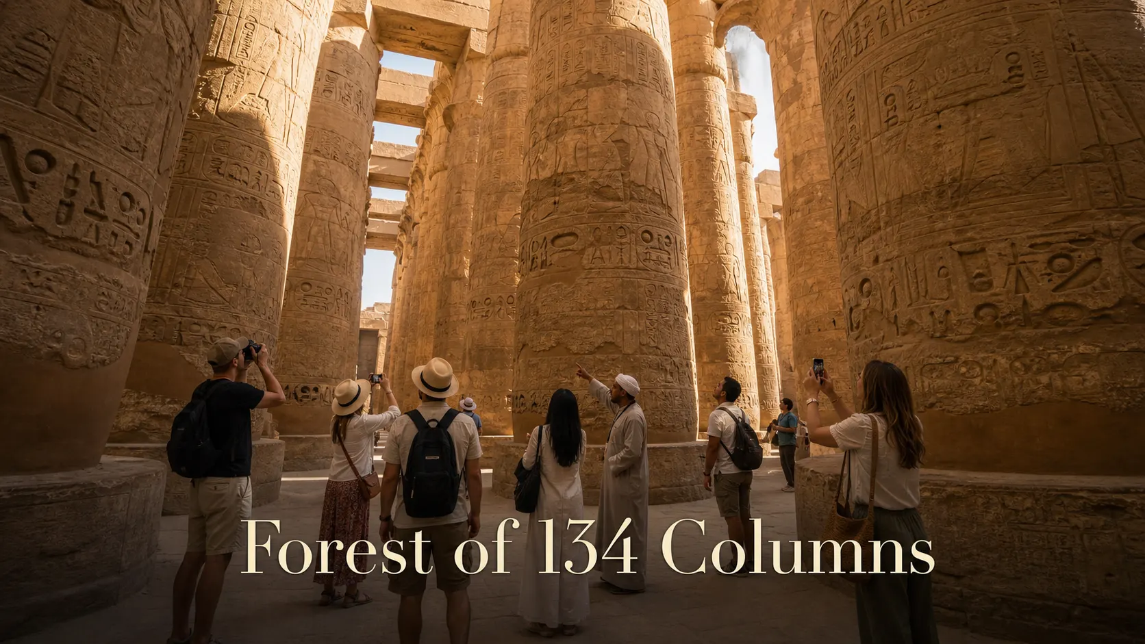 Karnak & Luxor Temple Tour (East Bank) — The obelisks and Avenue of Sphinxes