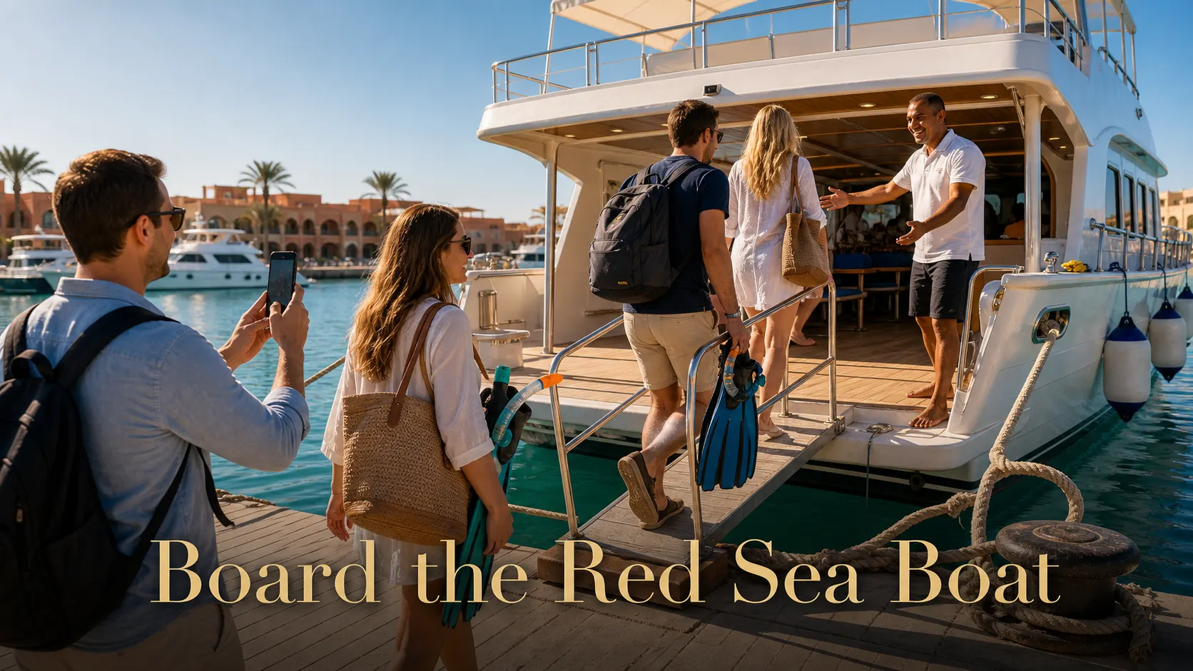 Hurghada Red Sea Snorkelling Trip from Luxor — Tropical fish and clear turquoise water