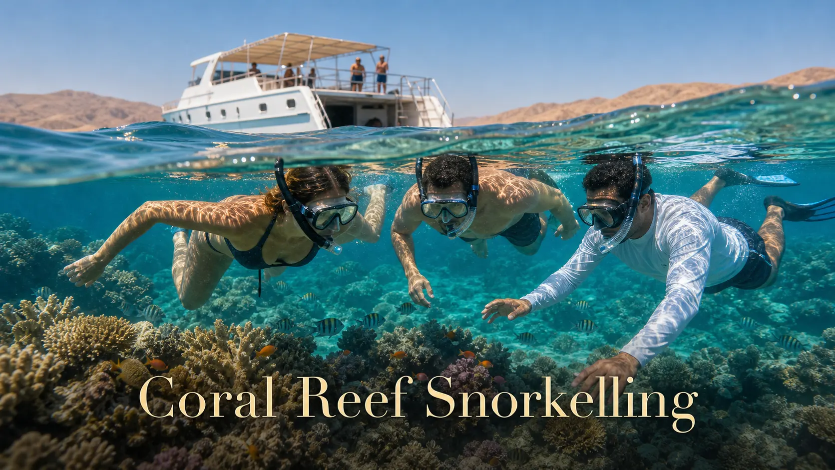 Hurghada Red Sea Snorkelling Trip from Luxor — Boat trip from Hurghada