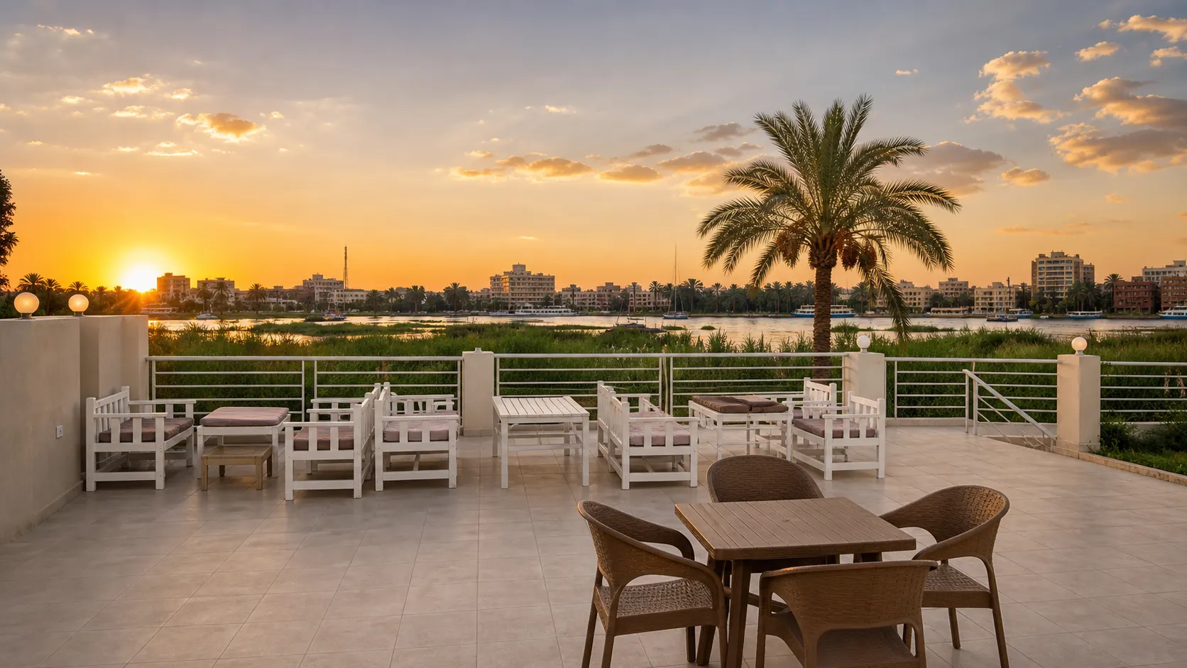 Royal Nile Villa — Sky Penthouse 1 — interior/exterior photo 5